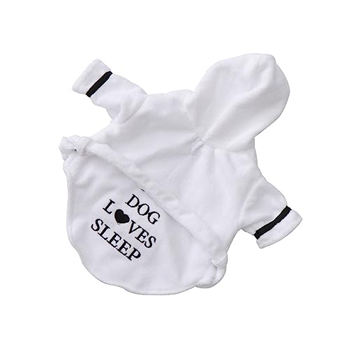 minkissy 3 Stücke Luxus Komfortable Haustier Bademantel Hund Katze Pyjamas Robe Für Wärme Größe XL Weiß minkissy 3 Stücke Luxus Komfortable Haustier Bademantel Hund Katze Pyjamas Robe Für Wärme Größe XL Weiß von minkissy