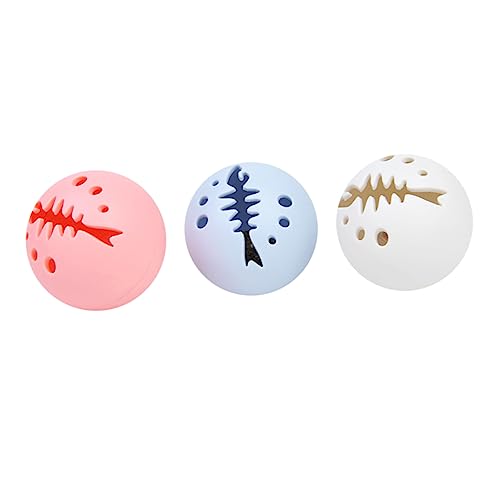 minkissy 3St Haustierspielzeug Pet-Ball-Spielzeug Dogman-Spielzeug Kätzchen Indoor-Spielzeug Katzenbälle Spielzeuge klingelspielzeug für Haustiere Katzenspielzeug Katzenminze die Klingel minkissy 3St Haustierspielzeug Pet-Ball-Spielzeug Dogman-Spielzeug Kätzchen Indoor-Spielzeug Katzenbälle Spielzeuge klingelspielzeug für Haustiere Katzenspielzeug Katzenminze die Klingel von minkissy