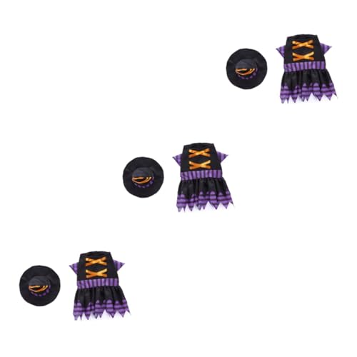 minkissy 3St Hexenkostü für Hunde Partykleidung für Haustiere Katzenkostüme für Haustiere Halloween-Welpenkleidung Party-Hundetuch Hundemantel ädchen Hundekleidung die Damen minkissy 3St Hexenkostü für Hunde Partykleidung für Haustiere Katzenkostüme für Haustiere Halloween-Welpenkleidung Party-Hundetuch Hundemantel ädchen Hundekleidung die Damen von minkissy