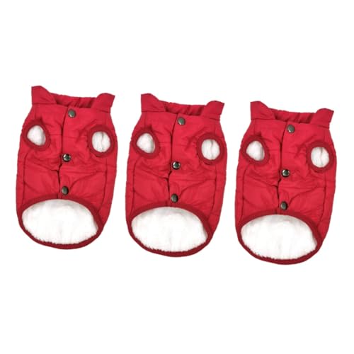 minkissy 3St Hundebekleidung Winterweste für Haustiere Haustier Hund warme Weste Welpe Hund Haustier Muskelshirt Tanktops Jacken für Haustiere Haustierkleidung Herbst und Winter Mantel minkissy 3St Hundebekleidung Winterweste für Haustiere Haustier Hund warme Weste Welpe Hund Haustier Muskelshirt Tanktops Jacken für Haustiere Haustierkleidung Herbst und Winter Mantel von minkissy