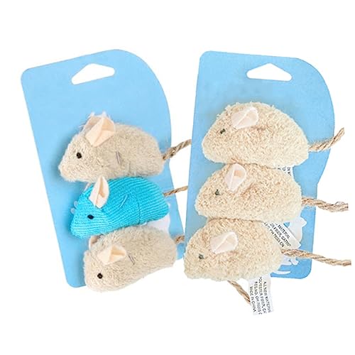 minkissy 3St Katze Teaser Katzenspielzeug Katze-Mäuse-Spielzeug Kidcraft-Spielset chinesische neujahrsratte Plüschtier Spielzeuge Mäuse Spielzeug Plüschmäuse Kombipaket Katze necken minkissy 3St Katze Teaser Katzenspielzeug Katze-Mäuse-Spielzeug Kidcraft-Spielset chinesische neujahrsratte Plüschtier Spielzeuge Mäuse Spielzeug Plüschmäuse Kombipaket Katze necken von minkissy