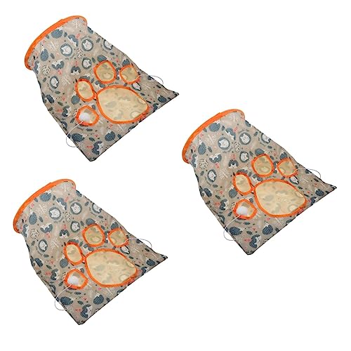 minkissy 3 Stücke Tragbare Katze Spielzeug Katze Tunnel Bett Für Indoor Katzen Katze Zelt Spielen Tunnel Bereich Hideout minkissy 3 Stücke Tragbare Katze Spielzeug Katze Tunnel Bett Für Indoor Katzen Katze Zelt Spielen Tunnel Bereich Hideout von minkissy