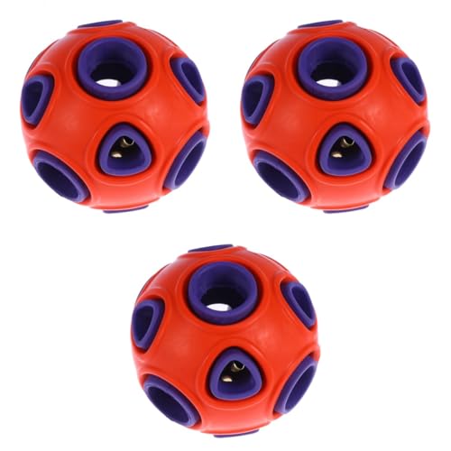 minkissy 3St Spielzeug Hündchen sportliche Snacks rundes Loch Spielzeuge Sporttrainingsspielzeug für Haustiere Hund Beißwiderstand Spielzeugball Haustier Hund Ball Spielen Snacks für Hunde minkissy 3St Spielzeug Hündchen sportliche Snacks rundes Loch Spielzeuge Sporttrainingsspielzeug für Haustiere Hund Beißwiderstand Spielzeugball Haustier Hund Ball Spielen Snacks für Hunde von minkissy