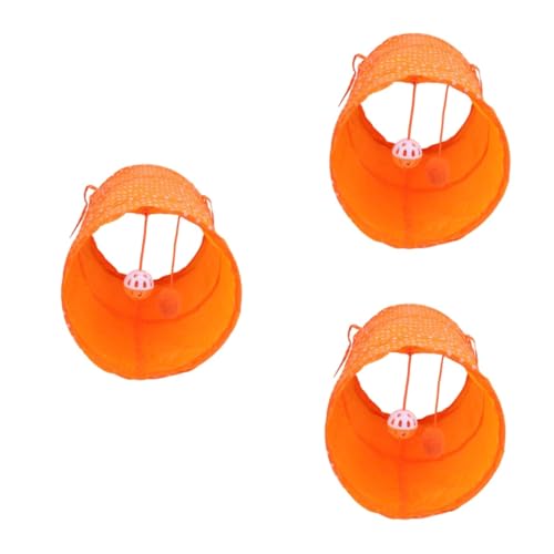 minkissy 3St Sportspielzeug Hasenspielzeug Katzenversteck Katzen-Donut-Tunnel PET-Rohr Spielzeuge Kaninchenspielzeug Katzentunnel Katzenspielzeug die Katze Hauskatze Spielzeugset Frettchen von minkissy