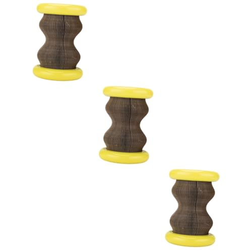 minkissy 3St Wellpappenspielzeug für Katzen katzenspielzeug Katze kratzmatte für Aggressive Kätzchen Kratzspielzeug Spielzeug für Haustiere Katzenkratzer aus Wellpappe minkissy 3St Wellpappenspielzeug für Katzen katzenspielzeug Katze kratzmatte für Aggressive Kätzchen Kratzspielzeug Spielzeug für Haustiere Katzenkratzer aus Wellpappe von minkissy