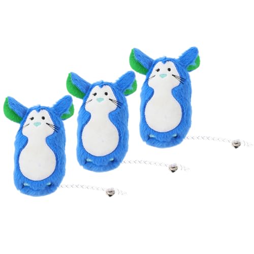 minkissy 3st Ausgestopftes Katzenspielzeug Plüschtiere Katze- -Spielzeug Mäuse Für Katzen Cartoon-katzenspielzeug Katze Lustiges Spielzeug Spielzeugmaus Backenzahn Haustierzubehör minkissy 3st Ausgestopftes Katzenspielzeug Plüschtiere Katze- -Spielzeug Mäuse Für Katzen Cartoon-katzenspielzeug Katze Lustiges Spielzeug Spielzeugmaus Backenzahn Haustierzubehör von minkissy