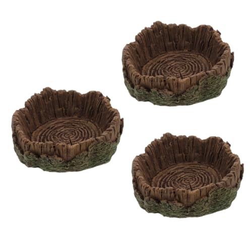 minkissy 3St tierische Wasserschale Reptilienöl Terrarium wasserschale Futtermittel für Reptilien Reptilien-Wassernapf EIN Bad nehmen Lebensmittel Wasserspender Futterschale Speiseteller minkissy 3St tierische Wasserschale Reptilienöl Terrarium wasserschale Futtermittel für Reptilien Reptilien-Wassernapf EIN Bad nehmen Lebensmittel Wasserspender Futterschale Speiseteller von minkissy