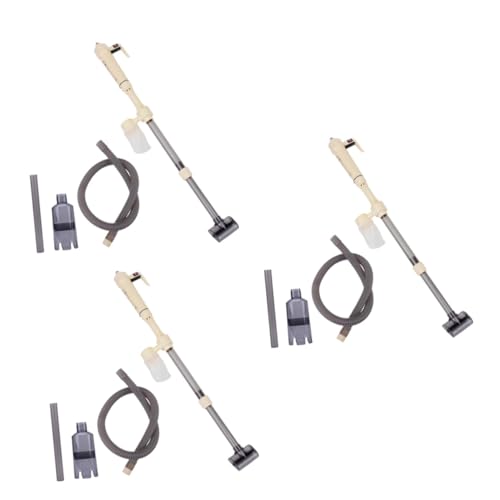minkissy 3St wasserwechsel aquariumpumpen aquaristik zubehör aquarienpumpe Aquarium Zubehör Aquarium Aquarium-Pick- Siphon Kies Filterpumpe Wasserfilter Waschmittel von minkissy