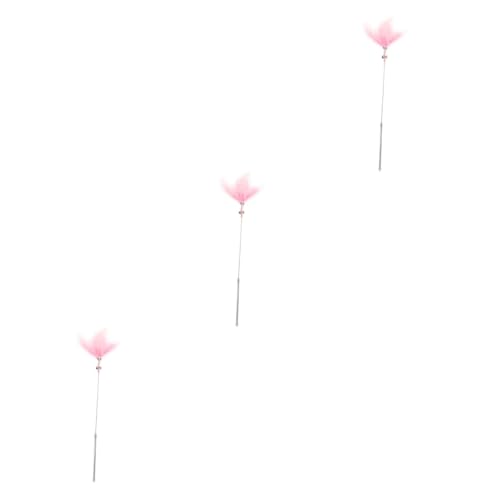 minkissy 3pcs Cat Exerciser Stick Cat Toy Cat Wand Teaser Wand Cat Exercise Toys Cat Toys Interactive Teaser Cat Activity Toy Cat Chaser Toys Fairy Toy Cat Teaser Pet Kitten minkissy 3pcs Cat Exerciser Stick Cat Toy Cat Wand Teaser Wand Cat Exercise Toys Cat Toys Interactive Teaser Cat Activity Toy Cat Chaser Toys Fairy Toy Cat Teaser Pet Kitten von minkissy
