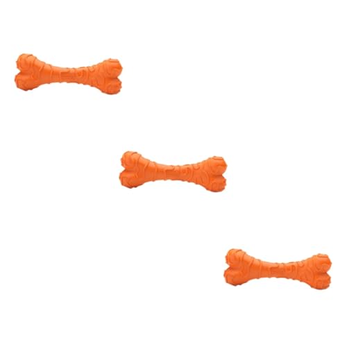 minkissy 3pcs Dog Chew Toy Interessant Puppy Toy Dog Grinding Plaything Dog Tething Rope Multifunction Molar Toy Cleaning Molar Toy Toys Portable Chewing Toy Pet Rubber Bone von minkissy