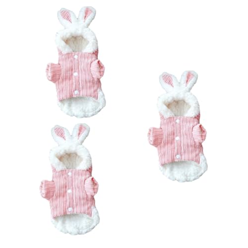 minkissy 3pcs Fleece Lined Dog Clothes warm dog coats dog pajamas coats pet winter costume warm pup dogs shirt pet pig garment puppy hoodies clothes puppy shirts cord Costumes bunny dog minkissy 3pcs Fleece Lined Dog Clothes warm dog coats dog pajamas coats pet winter costume warm pup dogs shirt pet pig garment puppy hoodies clothes puppy shirts cord Costumes bunny dog von minkissy