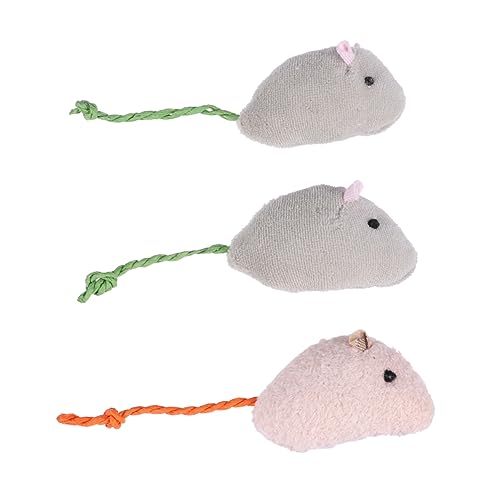 minkissy 3pcs Interactive Cat Toy Cute Cat Toys Cat Kitten Toys Pet Cat Toys Cat Mouse Toy Fluffy Stuffed Animals Mouse Cat Toy Pet Toys for Cats Mice Toys Plush Mice Set minkissy 3pcs Interactive Cat Toy Cute Cat Toys Cat Kitten Toys Pet Cat Toys Cat Mouse Toy Fluffy Stuffed Animals Mouse Cat Toy Pet Toys for Cats Mice Toys Plush Mice Set von minkissy