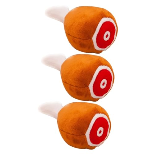 minkissy 3pcs Pet Toys Pet Plush Toy Plush Pet Toy Pet Cat Toy Pet Squeak Toy Pet Dog von minkissy