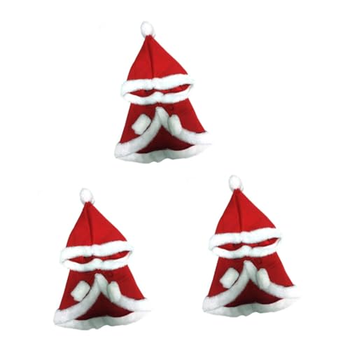 minkissy 3pcs Puppy Xmas Cloak Funny Pet Cloak Poncho with Hood Christmas Dog Cape Cat Santa Cape Pet Red Cape Holiday Dog Costume Dog Hooded Cape Holiday Puppy Cloak Winter Coat minkissy 3pcs Puppy Xmas Cloak Funny Pet Cloak Poncho with Hood Christmas Dog Cape Cat Santa Cape Pet Red Cape Holiday Dog Costume Dog Hooded Cape Holiday Puppy Cloak Winter Coat von minkissy