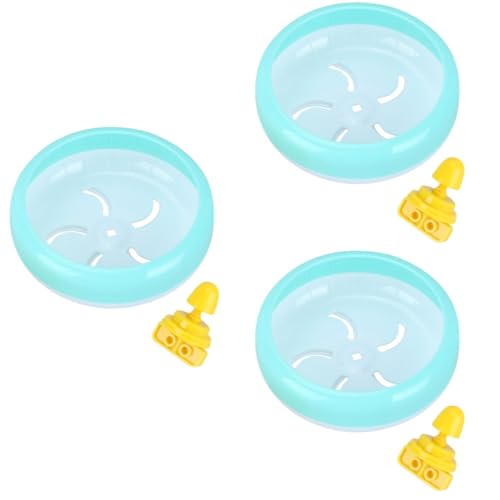 minkissy 3pcs Silent Hamster Running Wheel hamster toys Rotating exercise wheel hamster wheel hamster cages hamster exercise wheel rat wheel hedgehog wheel Pet Toys glider jogging to rotate minkissy 3pcs Silent Hamster Running Wheel hamster toys Rotating exercise wheel hamster wheel hamster cages hamster exercise wheel rat wheel hedgehog wheel Pet Toys glider jogging to rotate von minkissy