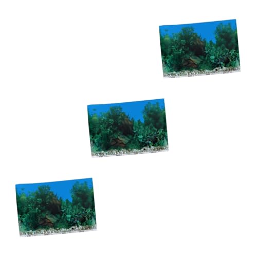minkissy 3pcs aquarium background 40 gallon tank background fish tank background 75 gallon astetic room decor double-sided decorative sticker Decorative paintings 3d static electricity minkissy 3pcs aquarium background 40 gallon tank background fish tank background 75 gallon astetic room decor double-sided decorative sticker Decorative paintings 3d static electricity von minkissy