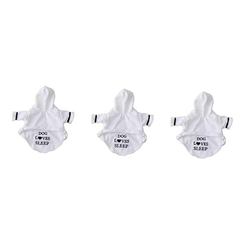 minkissy 3pcs dog drying towel doggie bathrobe dog bath towel absorbent dog bathrobe hoodie robe dog towel drying robe for dogs pet towels bathrobe for dogs dog robe hooded Spa dry towel von minkissy