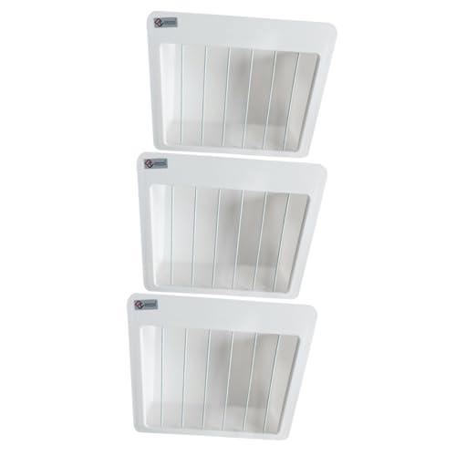 3pcs heuraufe pet feeder supplies heu for rabbit bunny food manger rabbit grass feeder manger rack small food containers Pet Wall-Mounted Feeder white Accessories chinchilla von minkissy