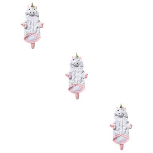minkissy 3pcs pet party costume boys clothes dog coat Pet Cosplay Costume unicorn dog costume unicorn dog pajamas unicorn costume for dogs makeover clothes boys outfit girl dog clothes von minkissy