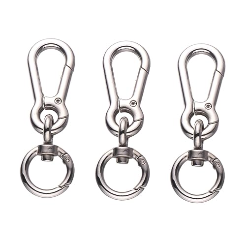 minkissy 3pcs snap Hooks Keychain for Crafts Keyring Ring Key Buckle Dog Leash Clips DIY Luggage Accessories Mini Spring Hanging Buckle Keychain Clips Rope Buckles Bags Shoulder Strap minkissy 3pcs snap Hooks Keychain for Crafts Keyring Ring Key Buckle Dog Leash Clips DIY Luggage Accessories Mini Spring Hanging Buckle Keychain Clips Rope Buckles Bags Shoulder Strap von minkissy