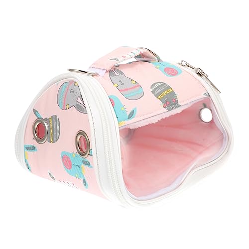 minkissy 3pcs take pet bag bunny purse guinea pig carrier backpack purse portable hamster carrier rabbit carrier bag clear tote Chinchilla Bag strap cloth station wagon travel von minkissy