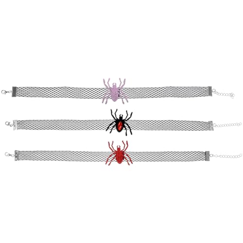 minkissy Halloween-katzenhalsbänder 3 Stück Haustierhalsbänder mit Spinnenmotiv für Katzen Bequem und Einfach Zu Tragen Accessoire für Kätzchengeburtstagspartys minkissy Halloween-katzenhalsbänder 3 Stück Haustierhalsbänder mit Spinnenmotiv für Katzen Bequem und Einfach Zu Tragen Accessoire für Kätzchengeburtstagspartys von minkissy