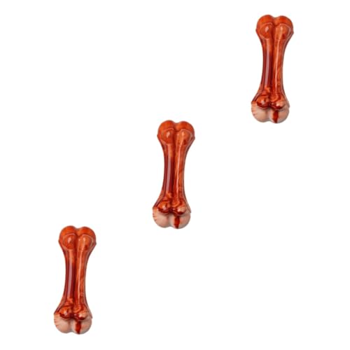 minkissy 3st Hundespielzeugknochen Beißspielzeug Für Welpen Hundeknochen Für Aggressive Kauer Knochenkauendes Zahnreinigungsspielzeug TPU Hündchen Haustierzubehör minkissy 3st Hundespielzeugknochen Beißspielzeug Für Welpen Hundeknochen Für Aggressive Kauer Knochenkauendes Zahnreinigungsspielzeug TPU Hündchen Haustierzubehör von minkissy