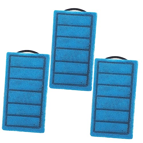 minkissy 3st Karbonplatte Für Aquariumfilter Schwämme Sieb Schwammfilter Für Aquarien Interner Externer Filter Aquarium Werkzeug Aquarienzubehör Aquarienpads Fisch Tank Pad Schwammabdeckung von minkissy