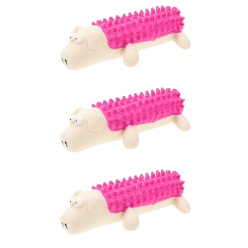 minkissy 3stücke Hundespielzeug Aus Latex Interaktives Kauspielzeug Form Eines Cartoon-Tiers Teething Toy Für Welpen Langlebig Und Sicher Für Haustiere Fördert Zahnpflege Und Langeweile minkissy 3stücke Hundespielzeug Aus Latex Interaktives Kauspielzeug Form Eines Cartoon-Tiers Teething Toy Für Welpen Langlebig Und Sicher Für Haustiere Fördert Zahnpflege Und Langeweile von minkissy