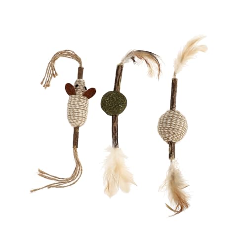 minkissy 3st Lustiges Katzenspielzeug Spielzeug Für Haustiere Sportspielzeug Stick-ersatz Katzen- -Spielzeug Interaktives Katzenspielzeug Spielzeuge Kauspielzeug Feder Katze Spielt Snack minkissy 3st Lustiges Katzenspielzeug Spielzeug Für Haustiere Sportspielzeug Stick-ersatz Katzen- -Spielzeug Interaktives Katzenspielzeug Spielzeuge Kauspielzeug Feder Katze Spielt Snack von minkissy