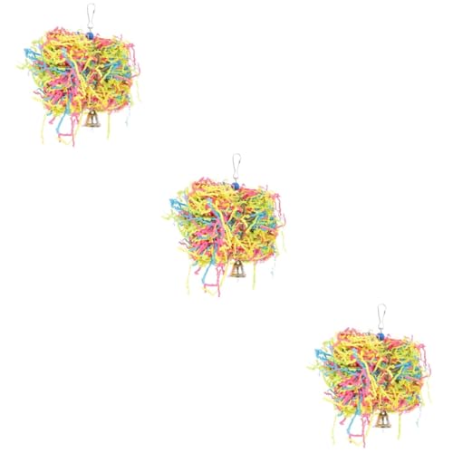 minkissy 3st Papagei Kauspielzeug Parrort Zerkleinerungsspielzeug Futterbeutel Spielzeug Für Sittiche Beißspielzeug Zubehör Für Vogelkäfige Futterschredder-Spielzeug Vögel Hängendes Papier minkissy 3st Papagei Kauspielzeug Parrort Zerkleinerungsspielzeug Futterbeutel Spielzeug Für Sittiche Beißspielzeug Zubehör Für Vogelkäfige Futterschredder-Spielzeug Vögel Hängendes Papier von minkissy