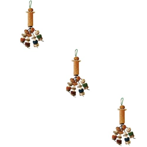 minkissy 3st Papagei Spielzeug Vogelschleifen Vogelstangen Kauspielzeug Für Sittiche Papagei Hängen Tattan-kauspielzeug Für Nymphensittiche Zubehör Für Sittichkäfige Maiskolben Vögel minkissy 3st Papagei Spielzeug Vogelschleifen Vogelstangen Kauspielzeug Für Sittiche Papagei Hängen Tattan-kauspielzeug Für Nymphensittiche Zubehör Für Sittichkäfige Maiskolben Vögel von minkissy
