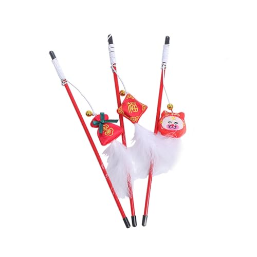 minkissy Katzenspielzeug Interaktives Spielzeug-Set 3-teilig Katzenangel für Spielerische Katzenunterhaltung minkissy Katzenspielzeug Interaktives Spielzeug-Set 3-teilig Katzenangel für Spielerische Katzenunterhaltung von minkissy