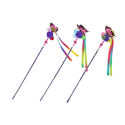 minkissy 3stücke Teiliges Bunter Schmetterlings-katzenangel Mit Interaktivem Spielzeug Für Aktive Katzen Fördert Bewegung Und Spieltrieb Für Katzenliebhaber Und Haustiertraining minkissy 3stücke Teiliges Bunter Schmetterlings-katzenangel Mit Interaktivem Spielzeug Für Aktive Katzen Fördert Bewegung Und Spieltrieb Für Katzenliebhaber Und Haustiertraining von minkissy