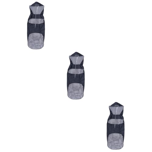 minkissy 3-teiliger Regenmantel Für Große Hunde Haustier-Regenmantel Mit Kapuze Poncho Hunderegenmäntel Für Große Hunde Reflektierende Streifen Und Knopfdesign Schwarz 5XL minkissy 3-teiliger Regenmantel Für Große Hunde Haustier-Regenmantel Mit Kapuze Poncho Hunderegenmäntel Für Große Hunde Reflektierende Streifen Und Knopfdesign Schwarz 5XL von minkissy