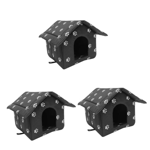 minkissy 3st Zwinger Für Streunende Katzen Haustierhaus Dekoratives Kätzchenhaus Kätzchen Liefert Kätzchen Katzenhaus Outdoor Wetterfest Hundehütte Oxford-Stoff Winddicht Lieferungen minkissy 3st Zwinger Für Streunende Katzen Haustierhaus Dekoratives Kätzchenhaus Kätzchen Liefert Kätzchen Katzenhaus Outdoor Wetterfest Hundehütte Oxford-Stoff Winddicht Lieferungen von minkissy