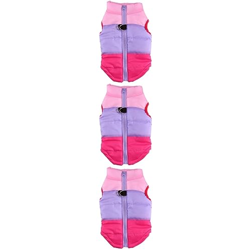 minkissy 3stücke Pet Dog Winterweste wasserdichte Warme Hundejacke Für Herbst Winter Rosy Für Outdoor-aktivitäten Und Sport minkissy 3stücke Pet Dog Winterweste wasserdichte Warme Hundejacke Für Herbst Winter Rosy Für Outdoor-aktivitäten Und Sport von minkissy