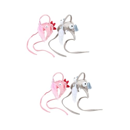minkissy 4 Pcs Lantern fish head toy cat clothes dog halloween costumes medium cat toys interactive for indoor cats puppy teaser pet hat cosplay costume cat teasing toys fishing chew fabric minkissy 4 Pcs Lantern fish head toy cat clothes dog halloween costumes medium cat toys interactive for indoor cats puppy teaser pet hat cosplay costume cat teasing toys fishing chew fabric von minkissy