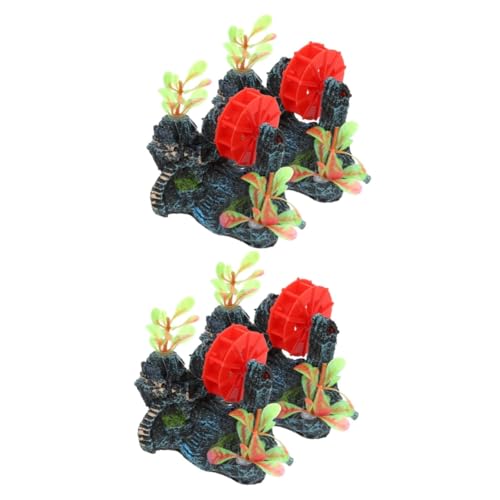 minkissy 4 Pcs Rockery Aquarium Water Wheel Aquarium Landscape Decoration Fish Hide Stone Fish Tank Mountain Fish Tank Rock Caves Windmill Decor Aquarium Mountain Resin Equipment Rotatable minkissy 4 Pcs Rockery Aquarium Water Wheel Aquarium Landscape Decoration Fish Hide Stone Fish Tank Mountain Fish Tank Rock Caves Windmill Decor Aquarium Mountain Resin Equipment Rotatable von minkissy