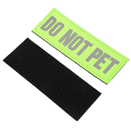 minkissy 4 Pcs Service Dog Do Not Pet Dog Harness Dog Bite Sleeve Dog Harness Tag Pet Harness Do Not Pet Sticker Dog Vest Harness Reflective Stickers Dog Vest Sticker Nylon Applique Patch minkissy 4 Pcs Service Dog Do Not Pet Dog Harness Dog Bite Sleeve Dog Harness Tag Pet Harness Do Not Pet Sticker Dog Vest Harness Reflective Stickers Dog Vest Sticker Nylon Applique Patch von minkissy