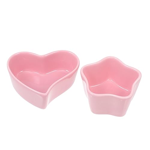 minkissy 4 Pcs food bowl food containers small container animal cage hamster water bowl small animal food dish hamster bowl small pet bowl small pet ceramic bowl small animal bowl tableware von minkissy