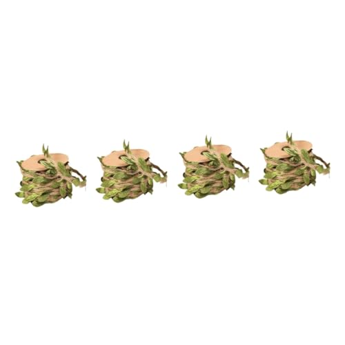 minkissy 4 Rollen Simulation verlässt Hanfseil Ersatz für Katzenkratzbaum Gartenschnur Schleife Ersatzhanfseil DIY-Katzenpfosten-Ersatz kratzbaum für Katzen Kunsthandwerk schmücken minkissy 4 Rollen Simulation verlässt Hanfseil Ersatz für Katzenkratzbaum Gartenschnur Schleife Ersatzhanfseil DIY-Katzenpfosten-Ersatz kratzbaum für Katzen Kunsthandwerk schmücken von minkissy