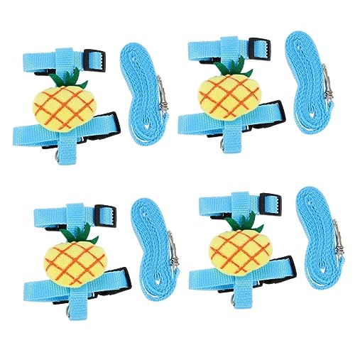 minkissy 4 Sätze Leine Kaninchengeschirr Kätzchen Wanderjacken Welpengeschirr Geschirrset für Kaninchen Katzengeschirr für den Sommer Karikatur schmücken Puppe Gürtel einstellen Polyester minkissy 4 Sätze Leine Kaninchengeschirr Kätzchen Wanderjacken Welpengeschirr Geschirrset für Kaninchen Katzengeschirr für den Sommer Karikatur schmücken Puppe Gürtel einstellen Polyester von minkissy