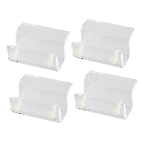 minkissy 4stücke Teiliges Aquarium Halterung Aus Acryl Stabile Unterstützung Für Fisch Und Schildkrötenbecken Geeignet Für Praktische Abdeckung Für Offene Aquarien minkissy 4stücke Teiliges Aquarium Halterung Aus Acryl Stabile Unterstützung Für Fisch Und Schildkrötenbecken Geeignet Für Praktische Abdeckung Für Offene Aquarien von minkissy