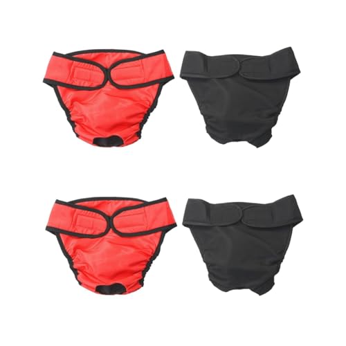 minkissy 4 Stück Einweg-Slips Welpen Pads töpfchen Hundekleidung Welpenwindel kleine Hundeunterwäsche Windel für Hündin Overall Bettpfanne Physiologische Hosen Hundepfote Mittel minkissy 4 Stück Einweg-Slips Welpen Pads töpfchen Hundekleidung Welpenwindel kleine Hundeunterwäsche Windel für Hündin Overall Bettpfanne Physiologische Hosen Hundepfote Mittel von minkissy