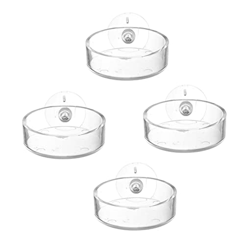 minkissy 4 Stück Fressnapf Aus Der Luft Aquarium Futternapf Für Garnelen Futternapf Für Fische Garnelenfutter Aquatische Lieferungen Fischfutterautomat Mit Saugnapf Kriechen Container Acryl minkissy 4 Stück Fressnapf Aus Der Luft Aquarium Futternapf Für Garnelen Futternapf Für Fische Garnelenfutter Aquatische Lieferungen Fischfutterautomat Mit Saugnapf Kriechen Container Acryl von minkissy