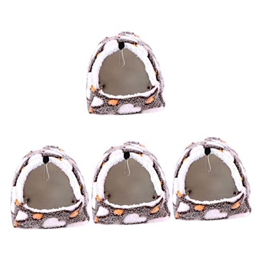 minkissy 4 Stück Hängematte für Hamster Hängematte für kleine Haustiere Hängematte für Haustiere Aufhängen von Warmer Haustierbettwäsche Hängebett aus Baumwolle für Haustiere mit Haken Wurf minkissy 4 Stück Hängematte für Hamster Hängematte für kleine Haustiere Hängematte für Haustiere Aufhängen von Warmer Haustierbettwäsche Hängebett aus Baumwolle für Haustiere mit Haken Wurf von minkissy