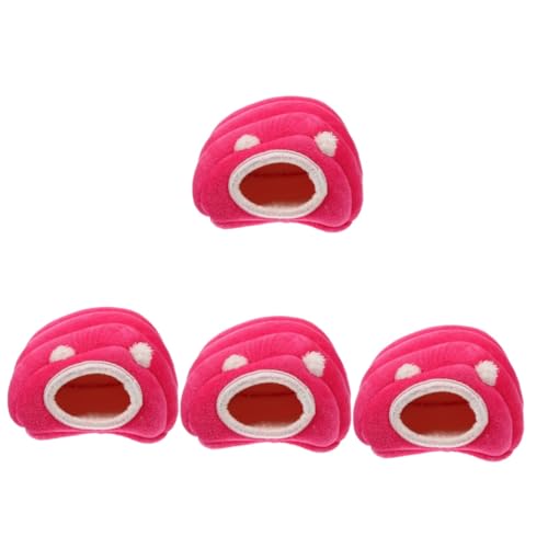 minkissy 4 Stück Hamster Baumwollnest kleine Hamsterhütte Igelnest stabiles Chinchillahaus dekoratives Chinchillahaus empfindlich schmücken Blumenzweig Hamsterhaus Zubehör Arktisches Vlies minkissy 4 Stück Hamster Baumwollnest kleine Hamsterhütte Igelnest stabiles Chinchillahaus dekoratives Chinchillahaus empfindlich schmücken Blumenzweig Hamsterhaus Zubehör Arktisches Vlies von minkissy