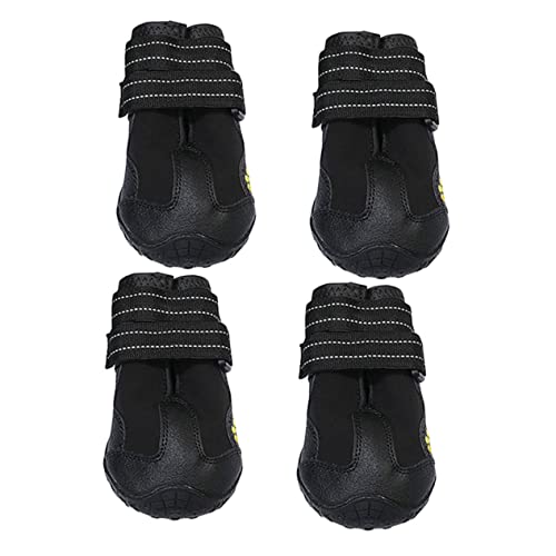 minkissy Robuste Hundepfotenbezüge 4 Stück Verschleißfeste Schuhe Schneestiefel Für Haustiere – Funktion minkissy Robuste Hundepfotenbezüge 4 Stück Verschleißfeste Schuhe Schneestiefel Für Haustiere – Funktion von minkissy