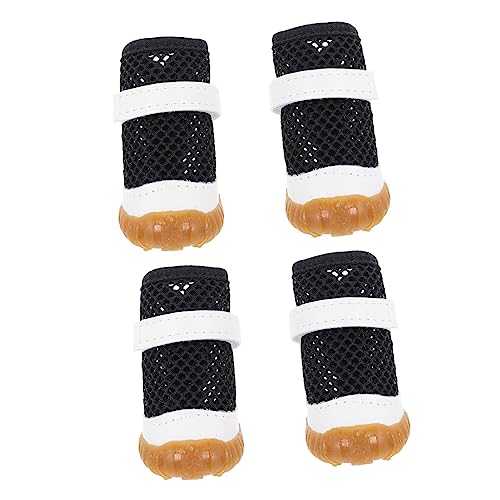 minkissy 4 Stück Haustierschuhe wasserdichte Hundestiefel Maschenhundstiefel Hunde- Turnschuhe Welpenschuhe wasserdichte Welpenstiefel Maschenhundschuhe Hundesandalen Sommer Chihuahua PVC minkissy 4 Stück Haustierschuhe wasserdichte Hundestiefel Maschenhundstiefel Hunde- Turnschuhe Welpenschuhe wasserdichte Welpenstiefel Maschenhundschuhe Hundesandalen Sommer Chihuahua PVC von minkissy